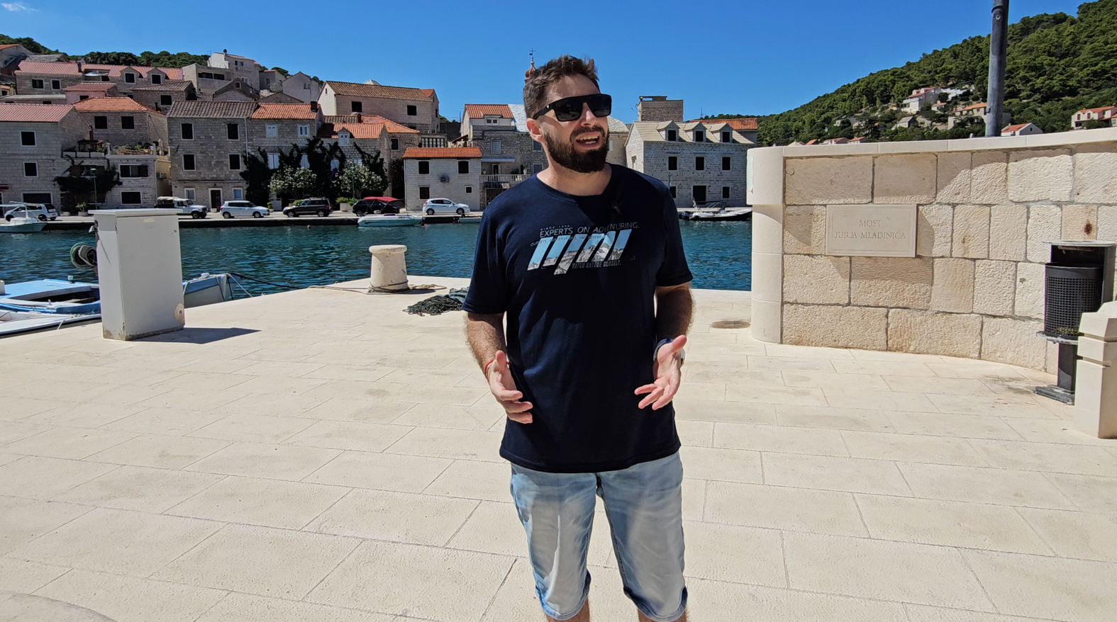 Registro documental en Pučišća, isla de Brač